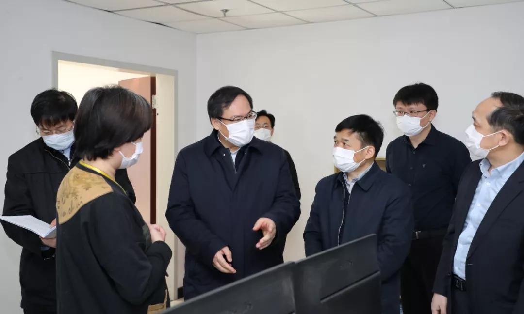楊金成到七院、七一四所檢查指導疫情防控和復工復產工作