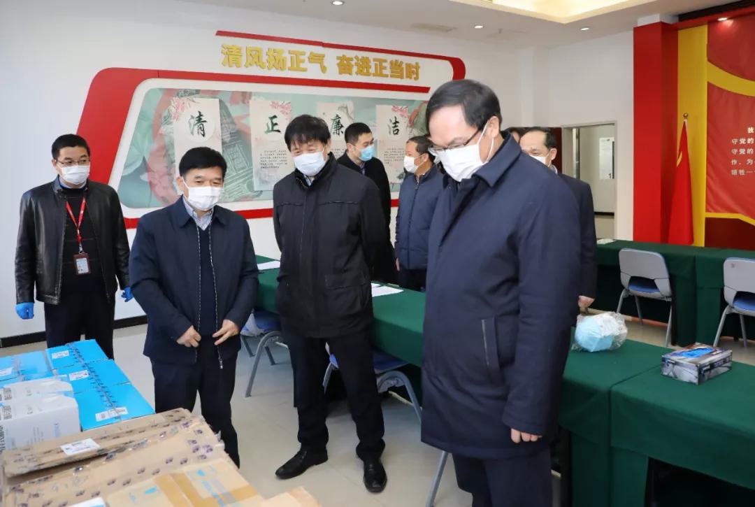 楊金成到七院、七一四所檢查指導疫情防控和復工復產工作